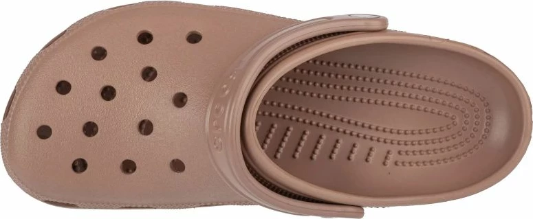 Papuqe Crocs Classic Clog për meshkuj dhe femra, ngjyrë kafe