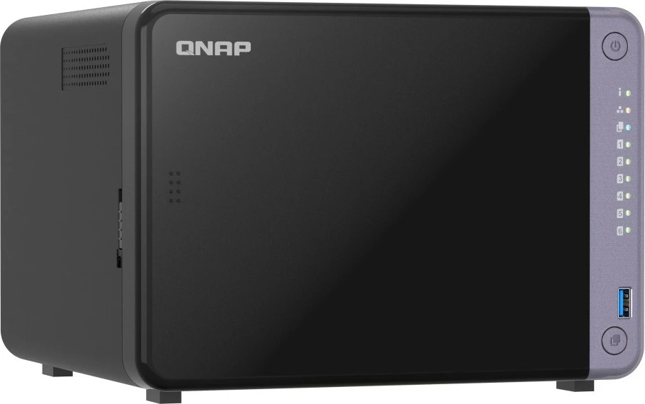NAS desktop QNAP TS-632X-4G, 6 x 3.5", 4 GB RAM, 10GbE, i zi