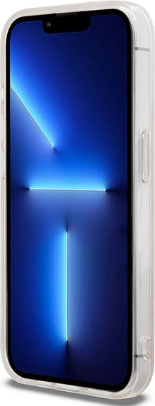 Mbështjellës DKNY IML Checkered Mono Pattern & Printed Stripes MagSafe për iPhone 13 Pro / 13, Rozë