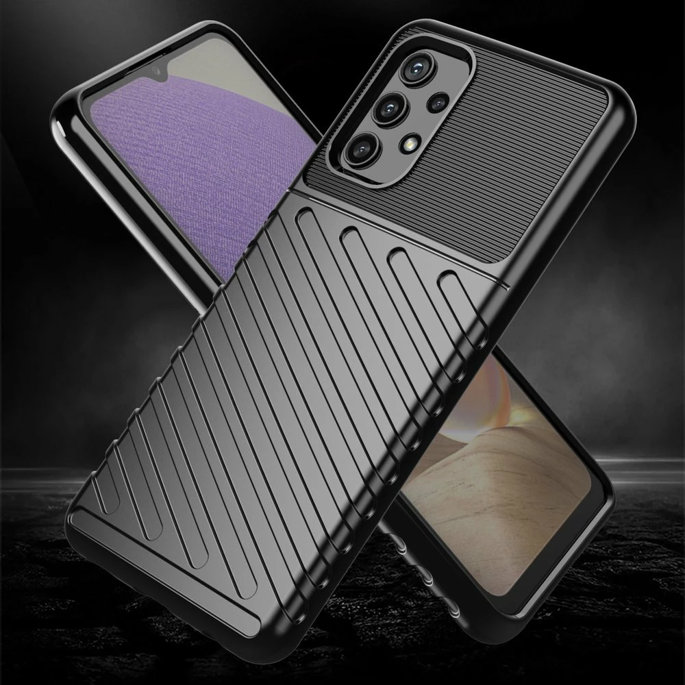 Mbështjellës Hurtel Thunder Case për Nokia 5.4, TPU, blu