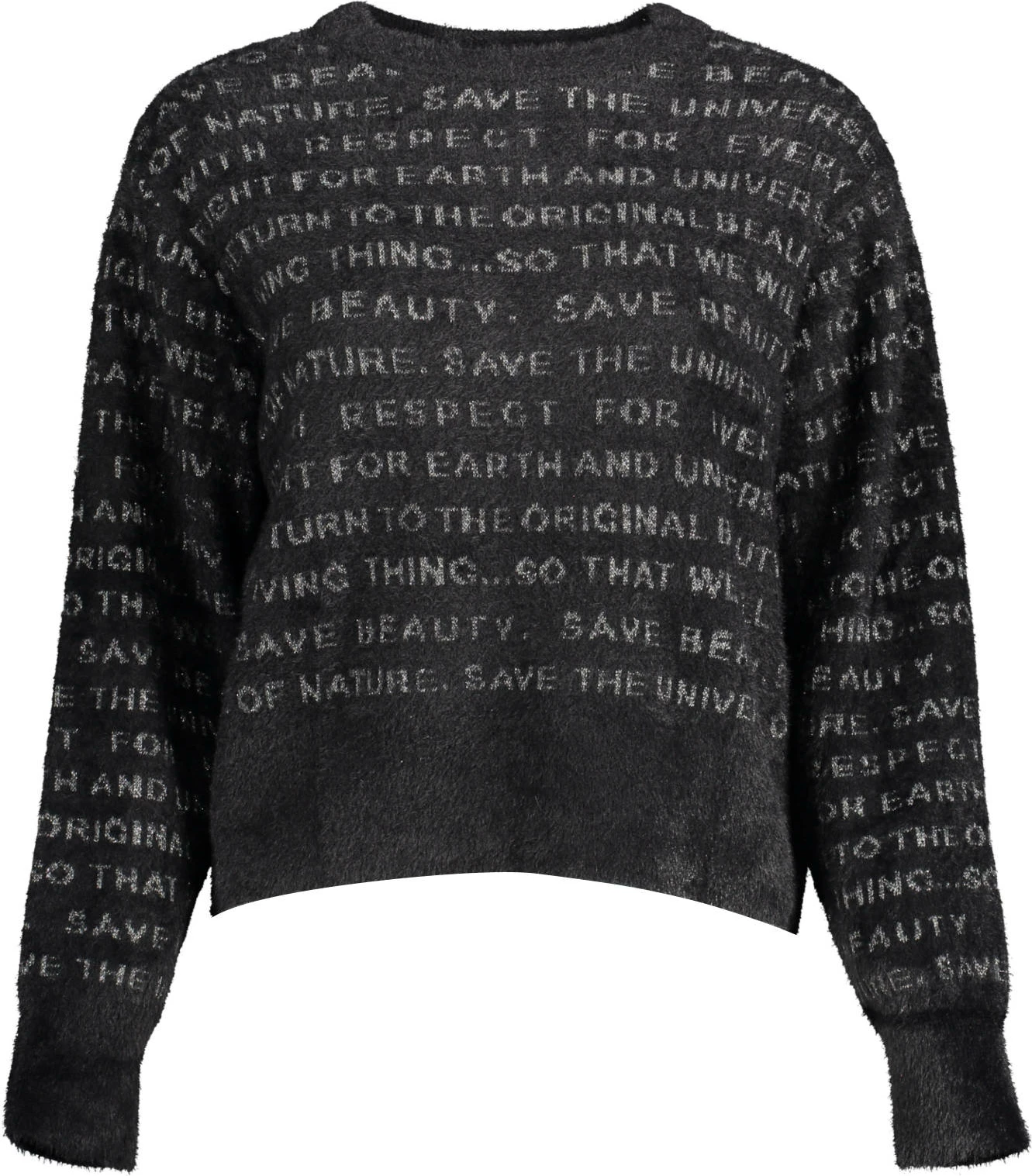 Xhemper femra DESIGUAL, e zezë