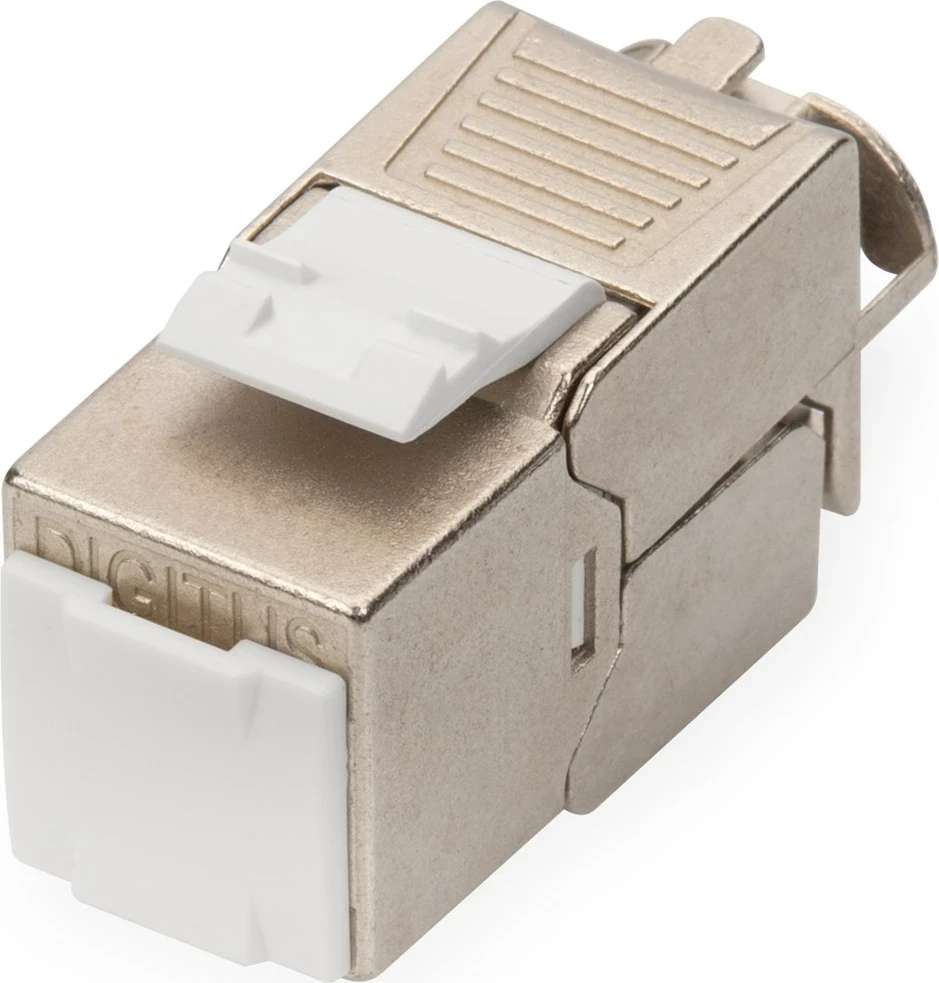 Modul Keystone CAT 6A DIGITUS DN-93615, i mbrojtur, montim pa vegla