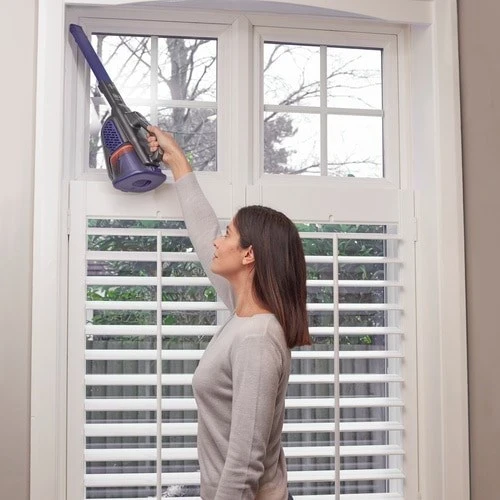 Fshesë dore me korrent Black & Decker, 36W, e vjollcë/hiri