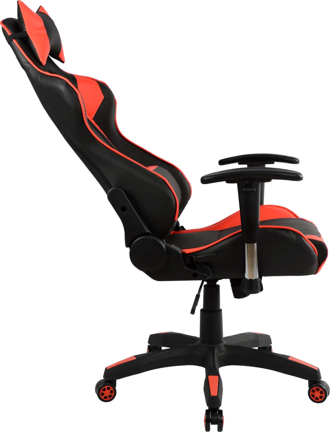 Karrige për gaming zyre FH1056.01 Racing e zezë dhe e kuqe PU 67x70x134 cm