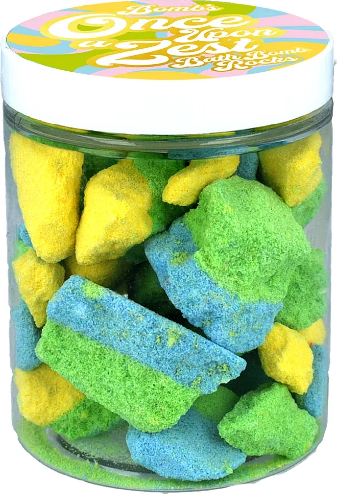 Bombë për banjë Bomb Cosmetics Once Upon a Zest Bath Rocks 250g