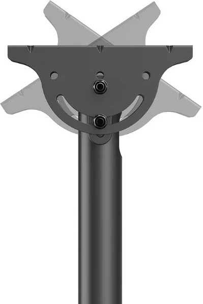 Mbajtës tavani për TV/monitor Neomounts CL35-340BL12, 23-42 inç, i zi