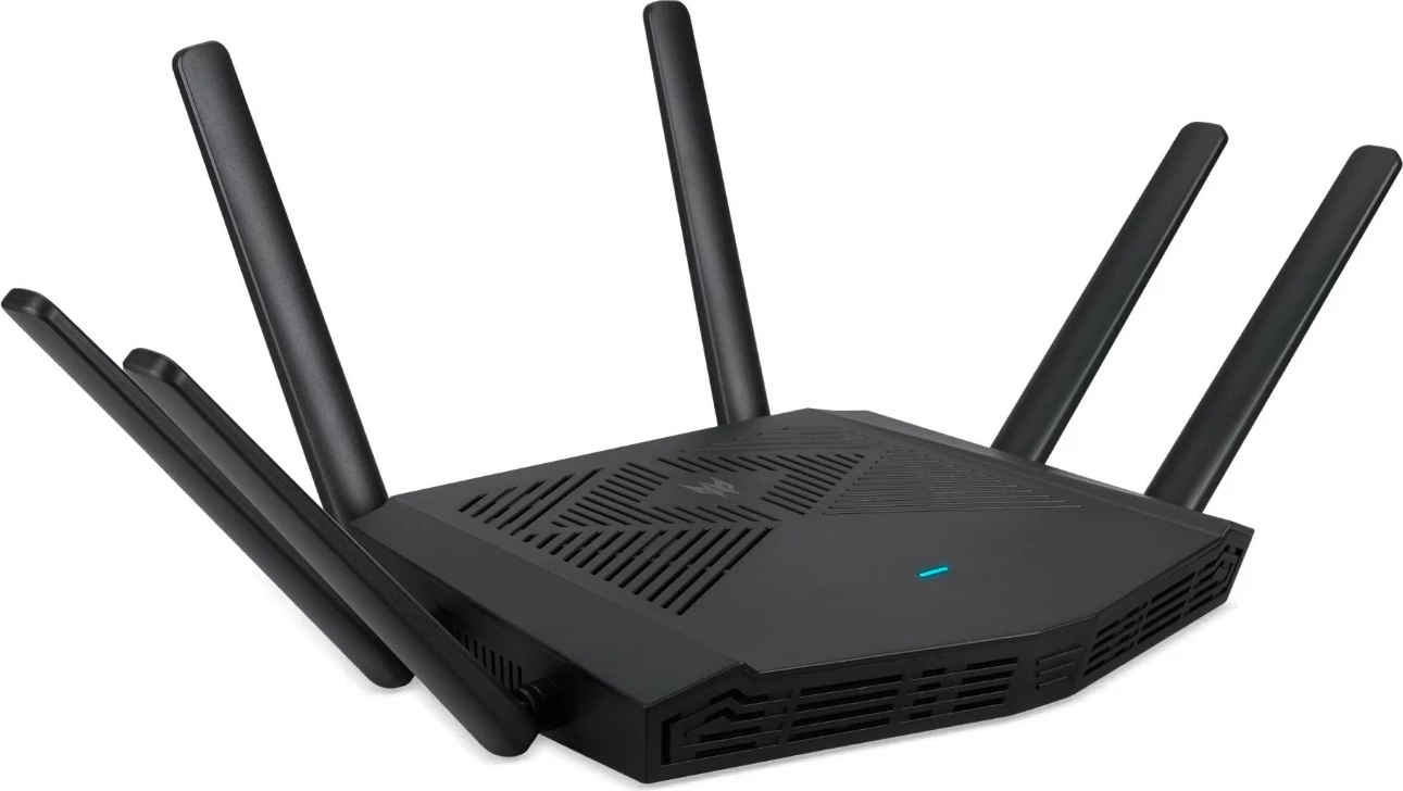 Router gaming Acer Predator Connect W6x, Wi-Fi 6, 6 antena, 6000 Mbps, i zi
