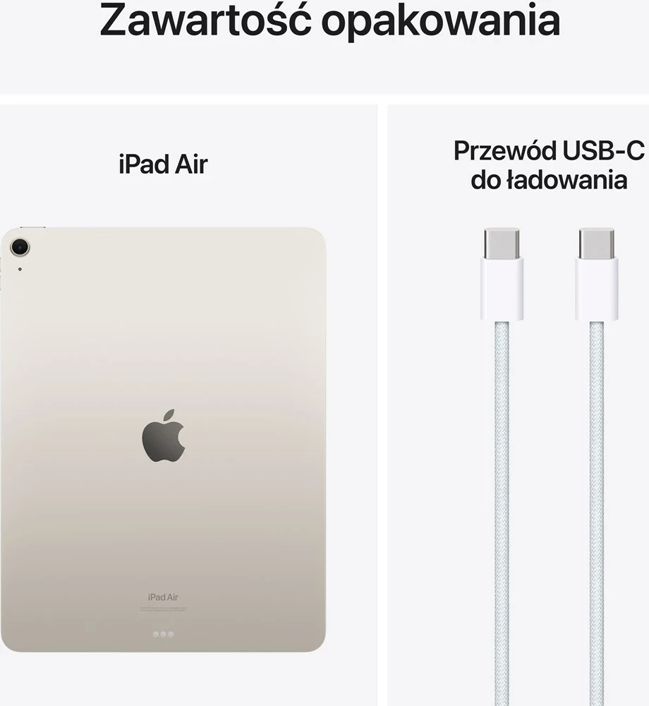 iPad Air Apple M 128 GB 13" 8 GB Wi-Fi 6E iPadOS 17 Beige