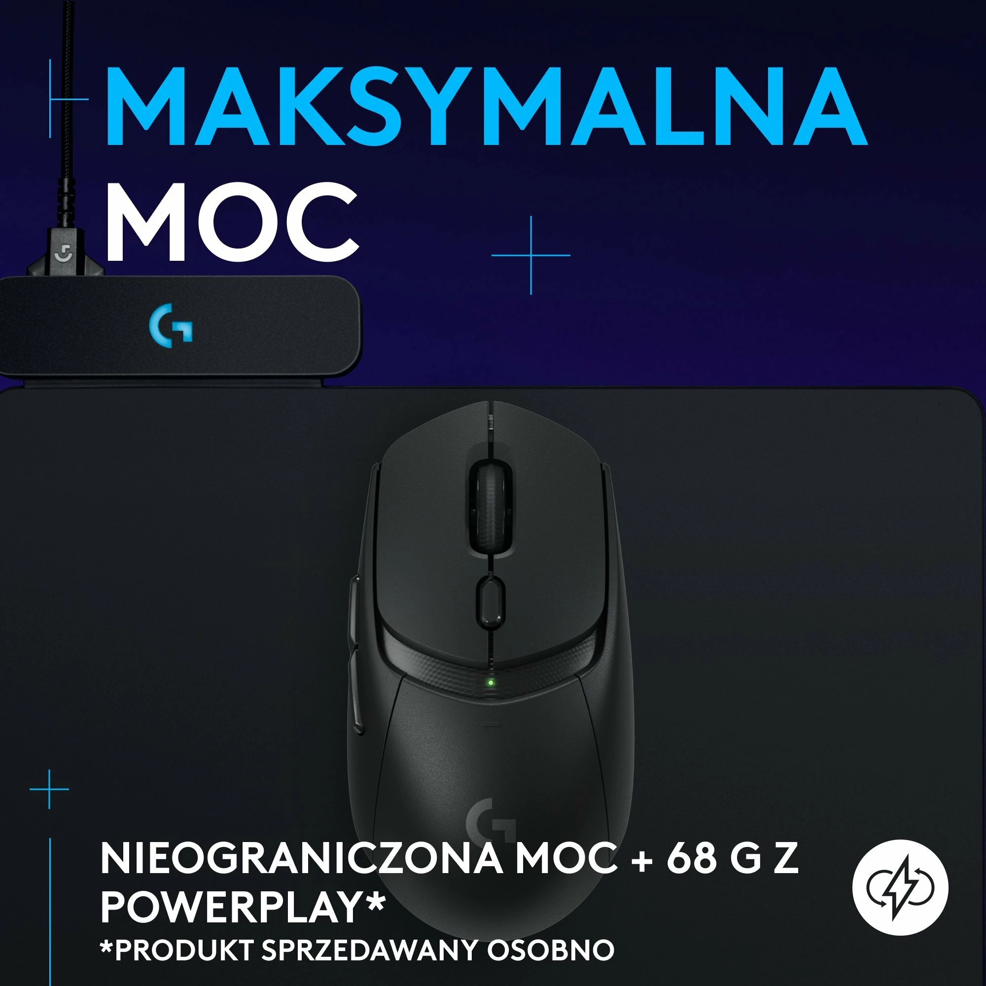 Maus wireless gaming Logitech G309 LIGHTSPEED (910-007199) HERO 25K 25600 DPI, i zi