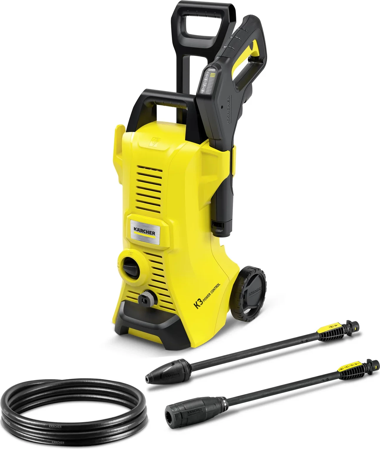 Pastrues me presion i lartë, Karcher, K3 Power Control EU (1.676-100.0), 12 bar, i verdhë