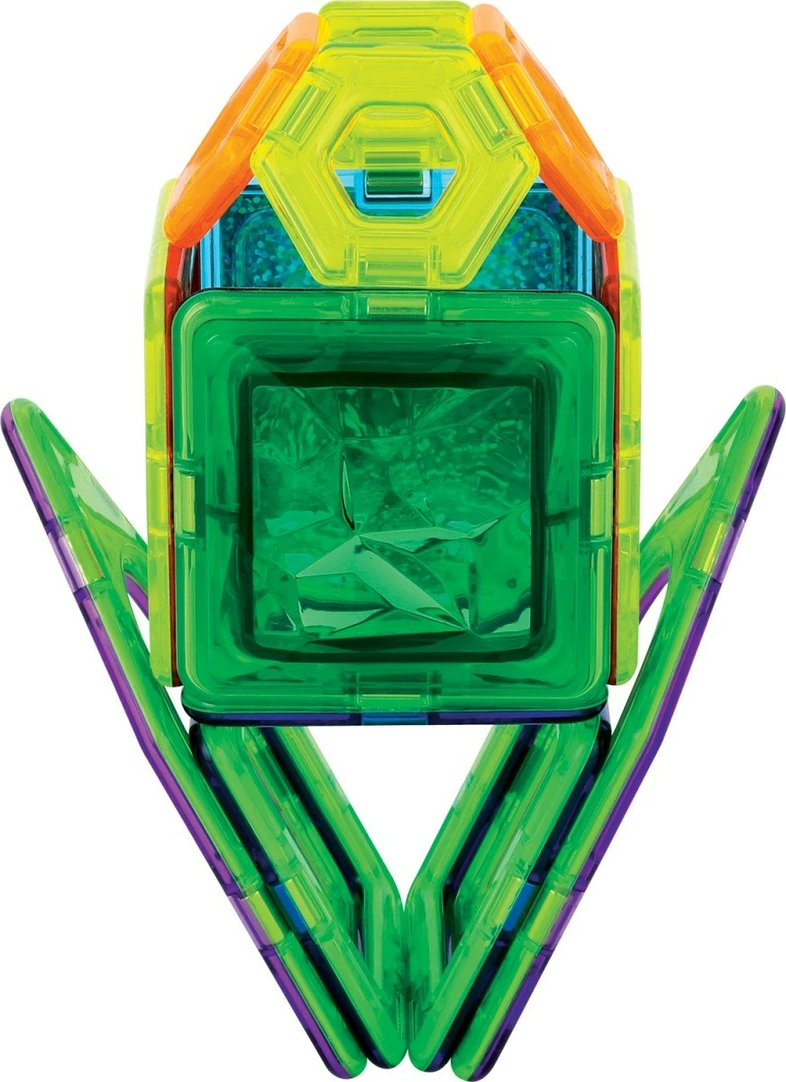 Set lodrash magnetike Magformers Twinkling Garden, 27 pjesë, shumëngjyrëshe