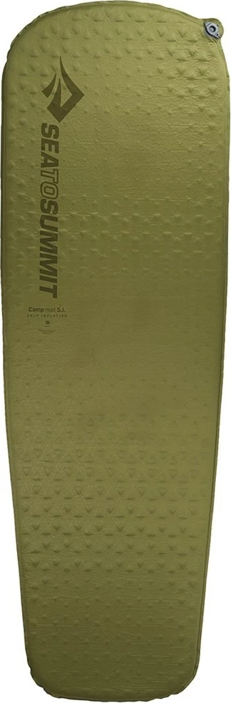 Dyshek kampingu vetëfryrës Sea To Summit Camp Mat Large, 1980x640 mm, Gjelbër