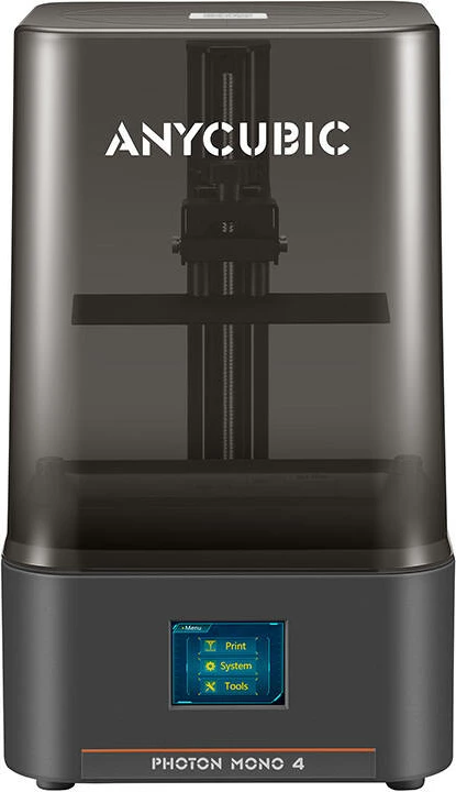 Printer 3D Anycubic Photon Mono 4, LCD, 10K, Hapësirë pune 153.4x87x165 mm, E zezë