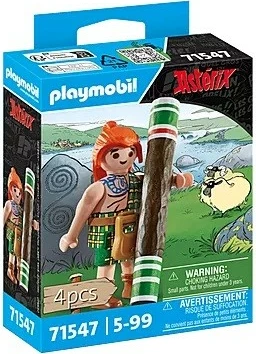Set lodrash Playmobil Asterix 71547 Mac Aronh, plastikë, 4 pjesë