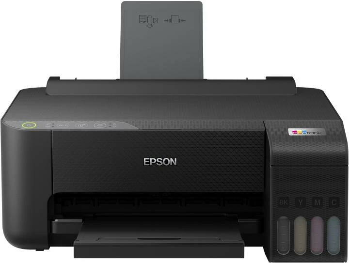 Printer, Epson EcoTank ET-1810 ET1810, A4, inkjet 300 dpi, 10-11 ppm, Wi‑Fi, e zezë