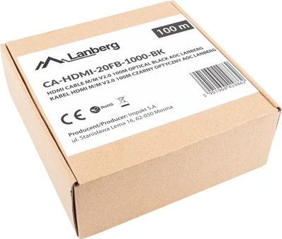 Kabell HDMI LANBERG, v2.0, 100m, i zi