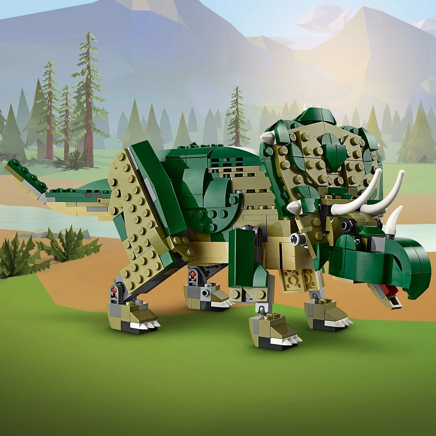 Set ndërtimi LEGO Creator 3-në-1 Tyrannosaurus 31151, 626 copë