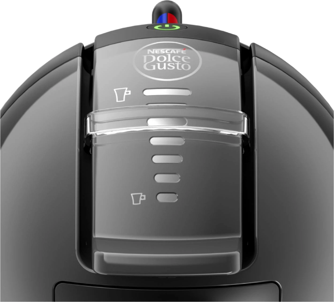 Makinë kafeje me kapsula Krups Dolce Gusto Mini Me KP123810, 15 bar, e zezë/antracit