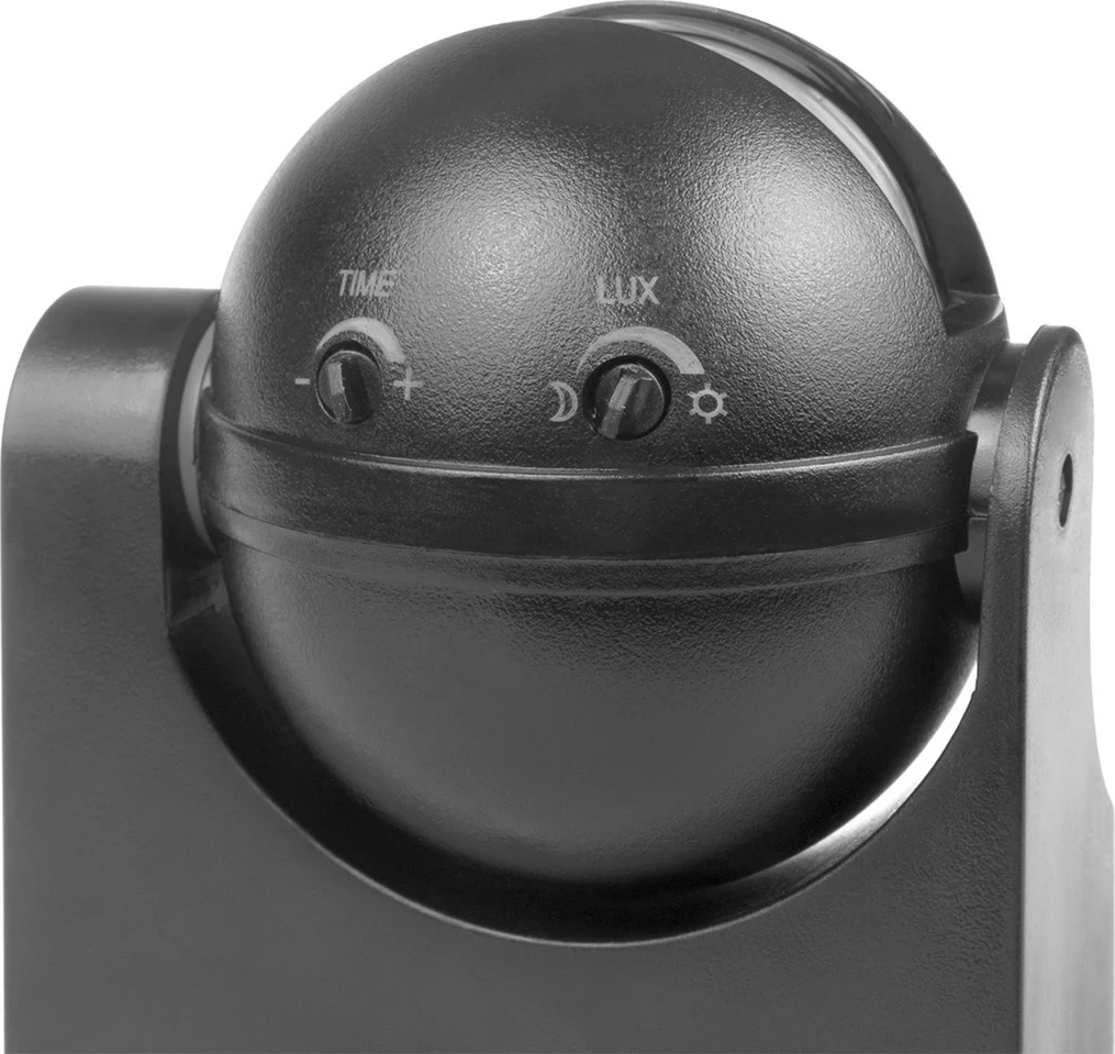 Sensor lëvizjeje Maclean MCE358, IP44, 12m, 800/1200W, Gri