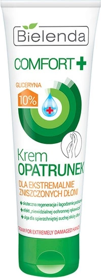 Krem për duar Bielenda Comfort+ për duar shumë të dëmtuara 75ml