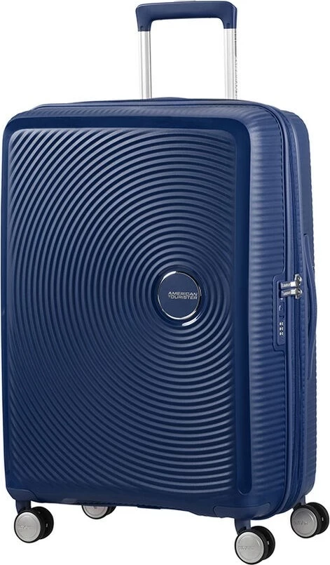 Valixhe mesatare American Tourister Soundbox, navy