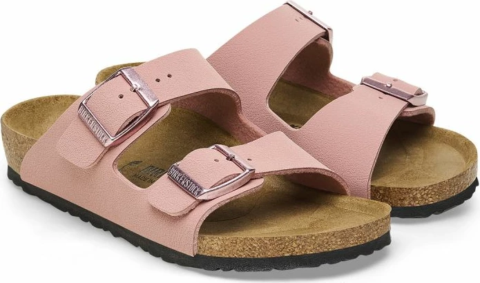 Flip-flopa për fëmijë Birkenstock, bezhë/krem