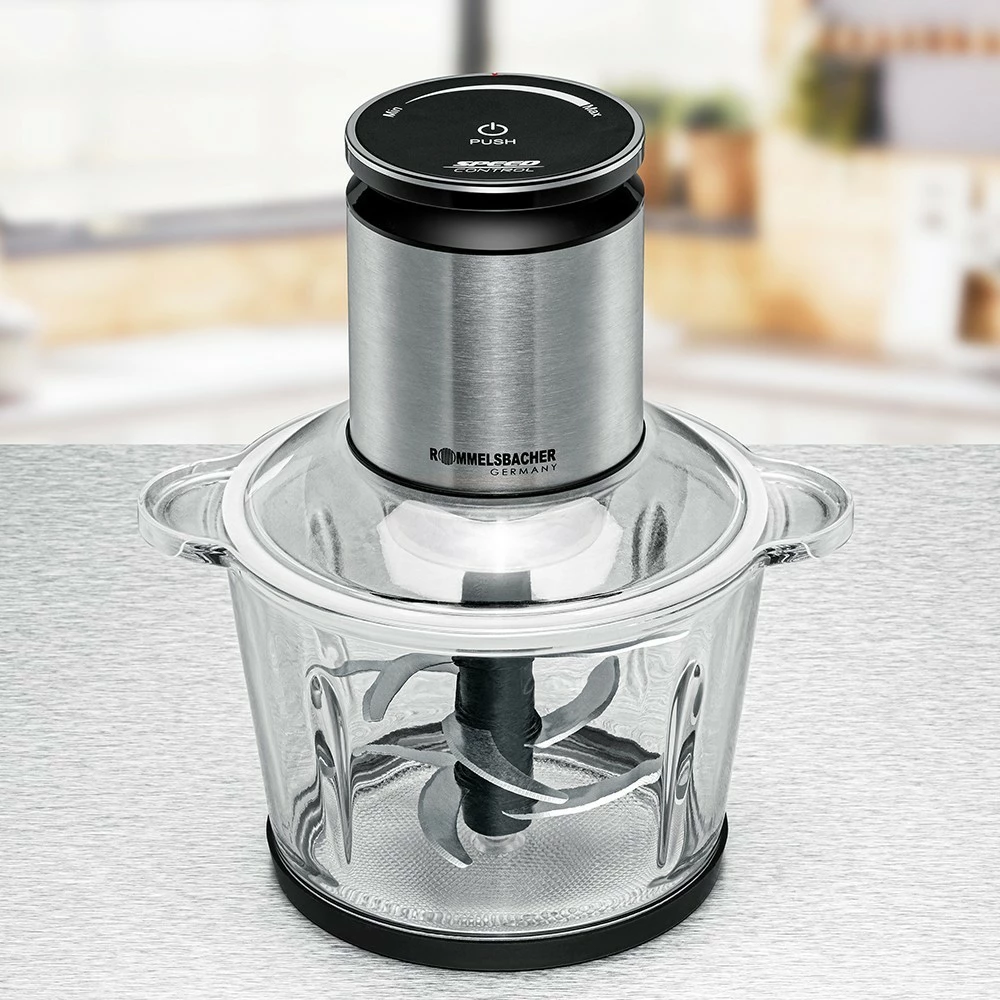 Prerëse ushqimi Rommelsbacher MZ 800, 2.7L, inox, e zezë