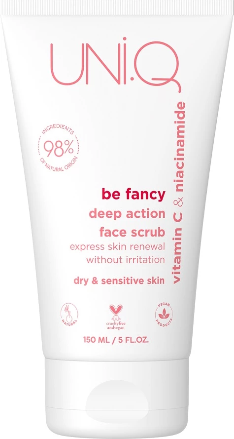 Peeling për fytyrë UNI.Q Be Fancy për femra, 150ml