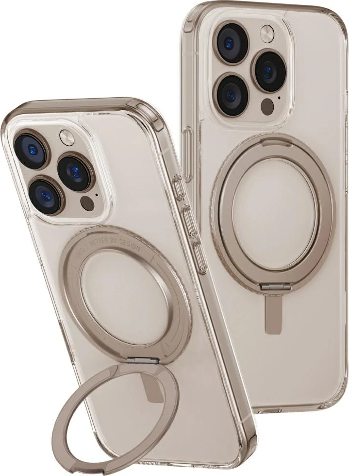 Mbështjellës UNIQ Swivix 360 Kickstand për iPhone 16 Pro, Gold