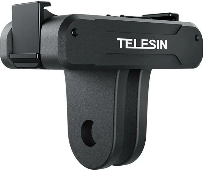 Adapter magnetik dy kthetra për kamera sportive Telesin OA-TPM-T04, për DJI Osmo Action 4/3, i zi