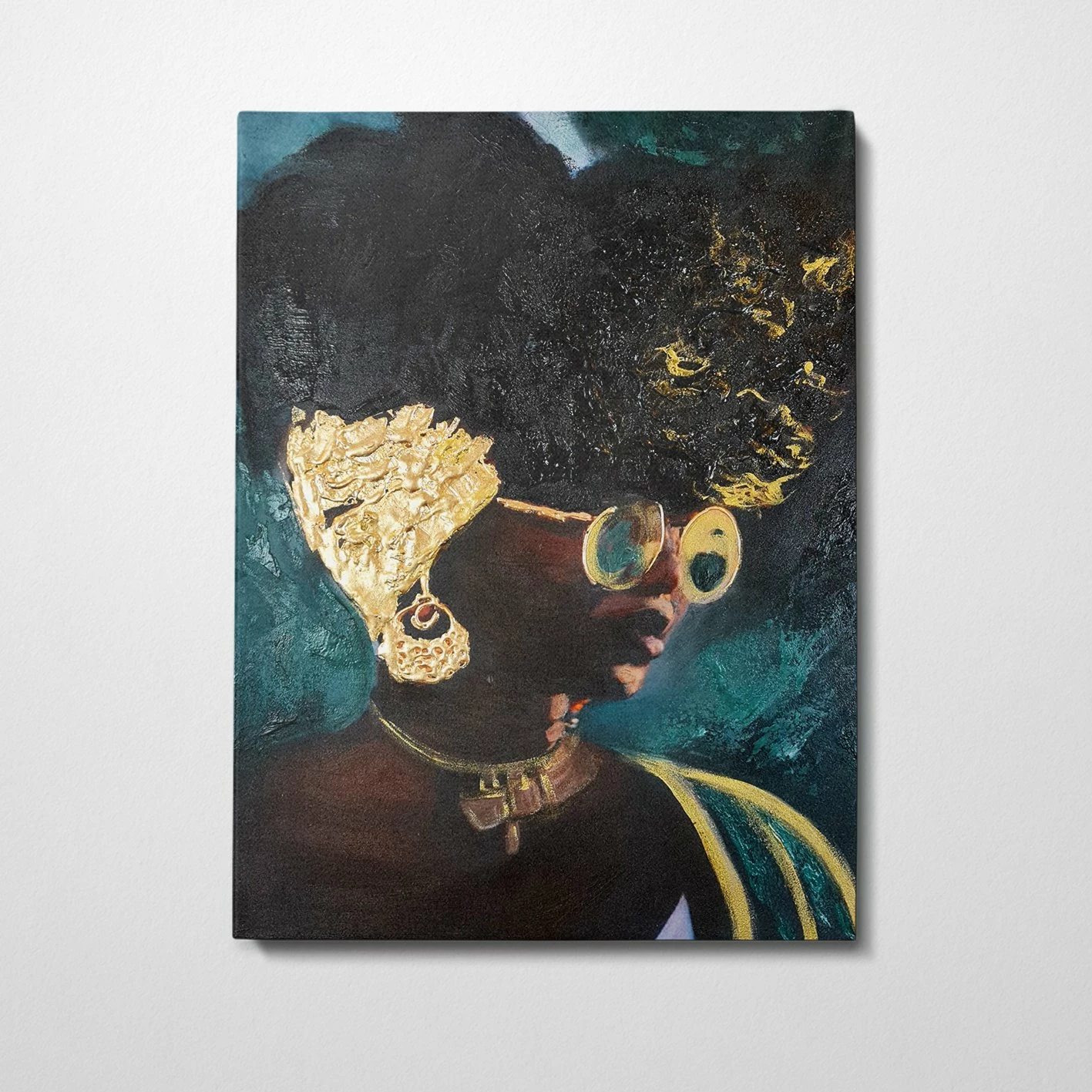 Pikturë dekorative me vaj, shumëngjyrëshe, Wallity, OPG4343422, 70x100cm