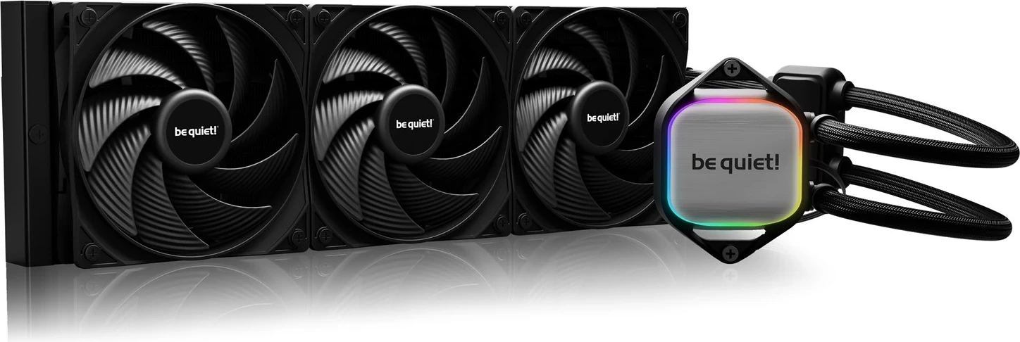 Ftohës i plotë i lëngshëm për procesorin be quiet! Pure Loop 2, 360mm, 12 cm, i zi, 1 copë