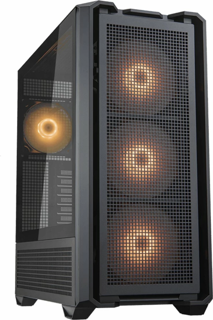 Kasë Cougar MX600 ARGB midi tower, e zezë