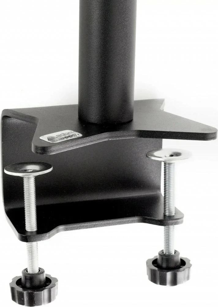 Mbajtës tavoline për monitor Edbak SV01, Metal, 19-27", i zi/argjendtë