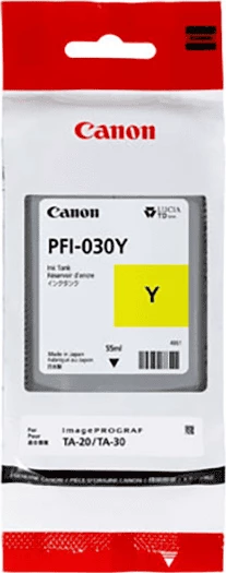 Kartrixh boje, Canon, PFI-030Y 3492C001, 55 ml, e verdhë