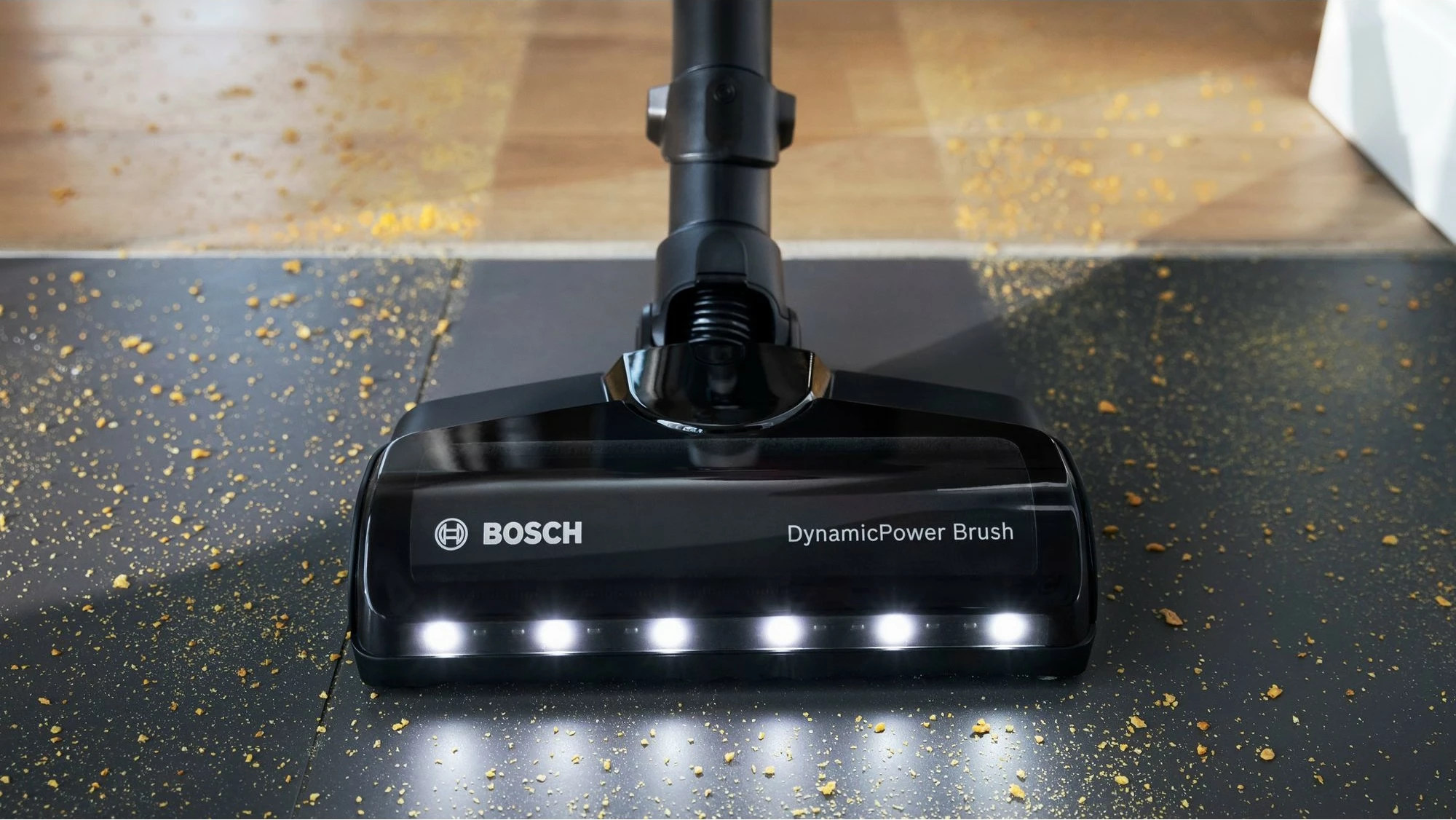 Fshesë elektrike Bosch BSS711W, pa qese, 0.3 L, e zezë, argjendtë, e bardhë