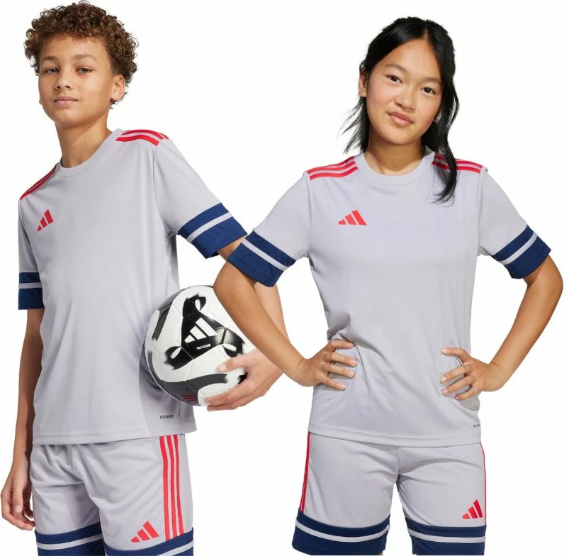 Maicë për fëmijë adidas, gri