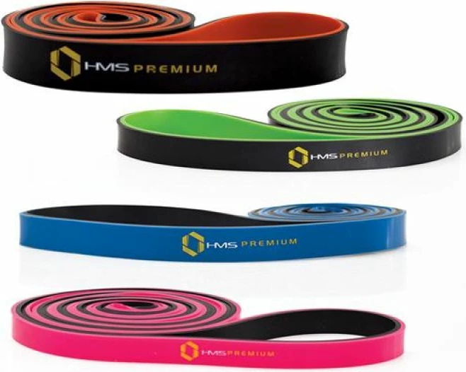 Shirit rezistence për stërvitje HMS POM-CZAR GU06 29x5x2250 mm, portokalli