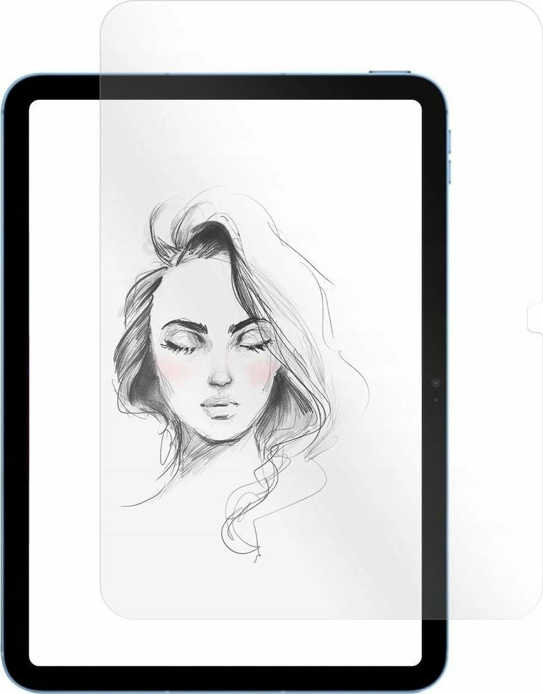 Xham mbrojtës Paperlike FIXED PaperGlass për iPad 10.9" (2022), mat "paper-like", 2.5D, 0.33 mm