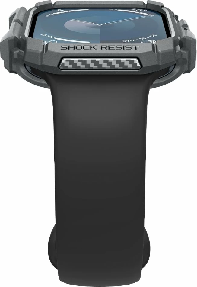 Mbështjellës Spigen Rugged Armor për Apple Watch 10, 46mm, Gri
