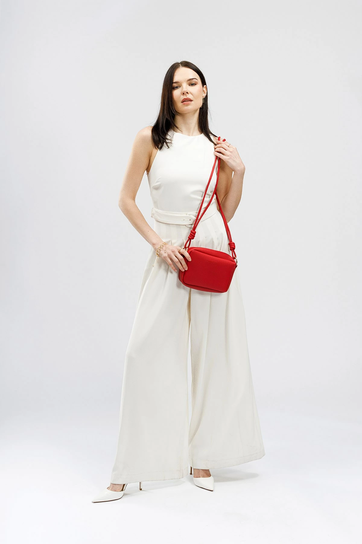 Çantë crossbody Lucky Bees, e kuqe, 1269 v2