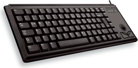 Tastierë Cherry G84-4400 Trackball, USB, Full-size, E zezë