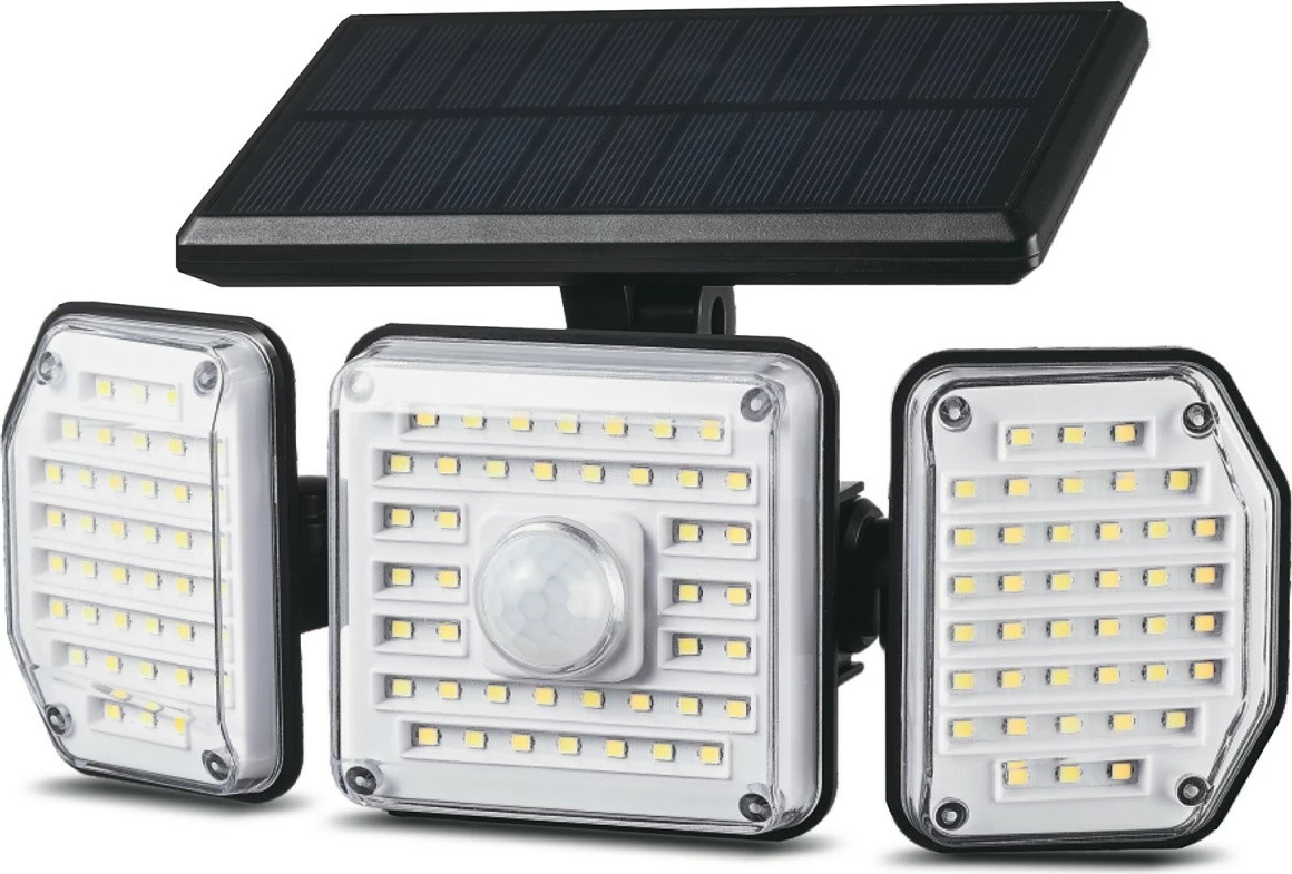 Llambë diellore LED Maclean MCE615 me sensor lëvizjeje, 320lm, 4W, IP65