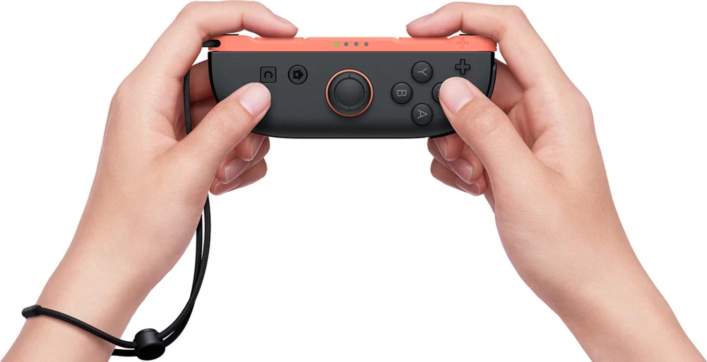 Kontroller Nintendo Joy-Con 2 (R), NFC, buton C, për Nintendo Switch 2, e kuqe