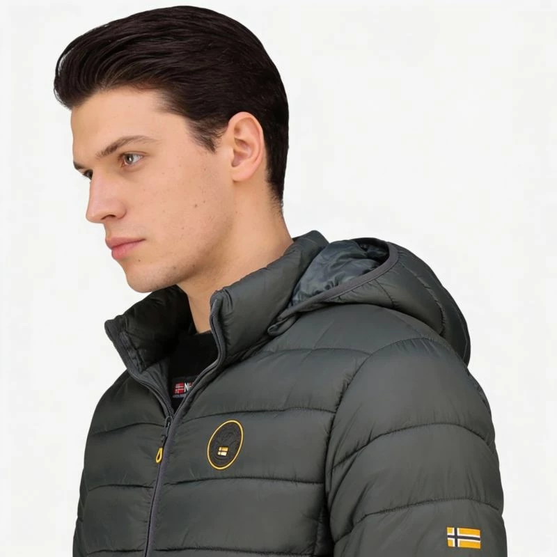 Jakne për meshkuj Geographical Norway, gri e errët