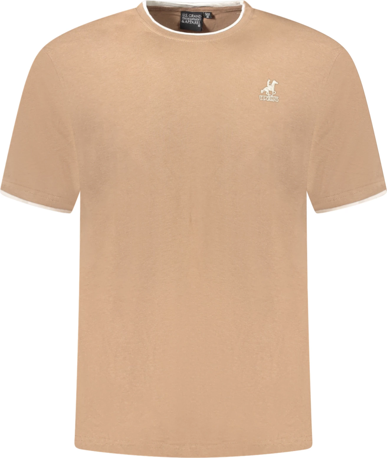 Maicë për meshkuj U.S. GRAND POLO, kafe