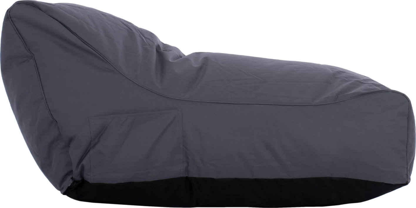 Puf Bloom i papërshkueshëm nga uji, gri, 106x70x61cm