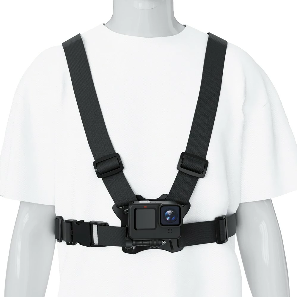 Harness sportiv Maclean MC-294 për telefon ose GoPro, i rregullueshëm, i zi