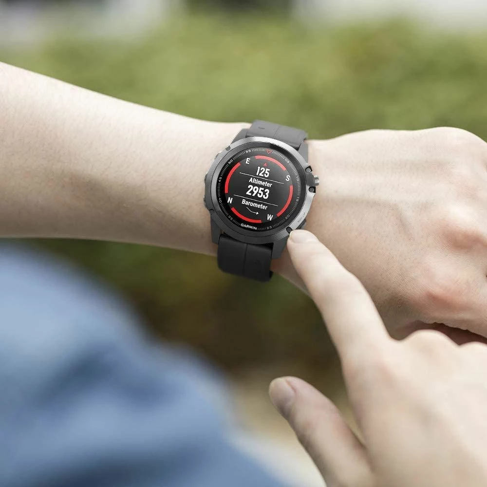 Rrip sportiv Tech-Protect IconBand për Garmin Fenix 5/6/6 Pro/7, TPU, Blu e errët