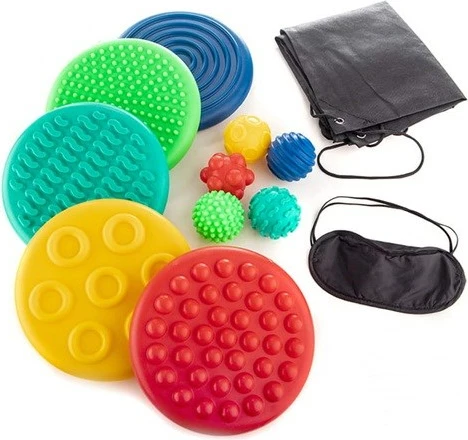 Set disqe sensorike Tullo, 12 elemente, ngjyra të ndryshme